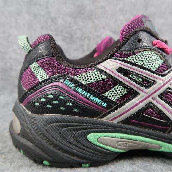 Asics Shoes Womens 7.5 Athletic Trainers Gel Venture 4 Running Sport Active - Picture 2 of 12